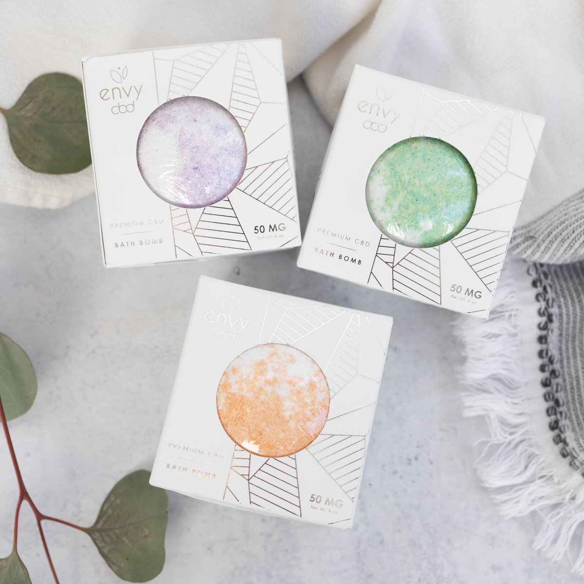 Which one of our CBD Bath Bombs would you choose for a relaxing evening bath?