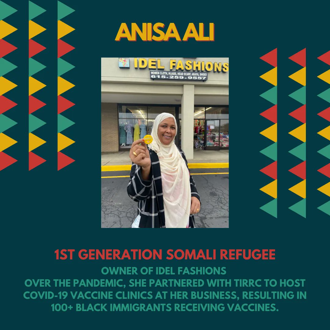 For #BlackHistoryMonth, we want to shine a light on some of our Black community members who are shaping Nashville. This doesn't highlight nearly all the incredible Black folks in our communities, but these are just a few who are doing amazing work daily. #ImmigrationIsABlackIssue