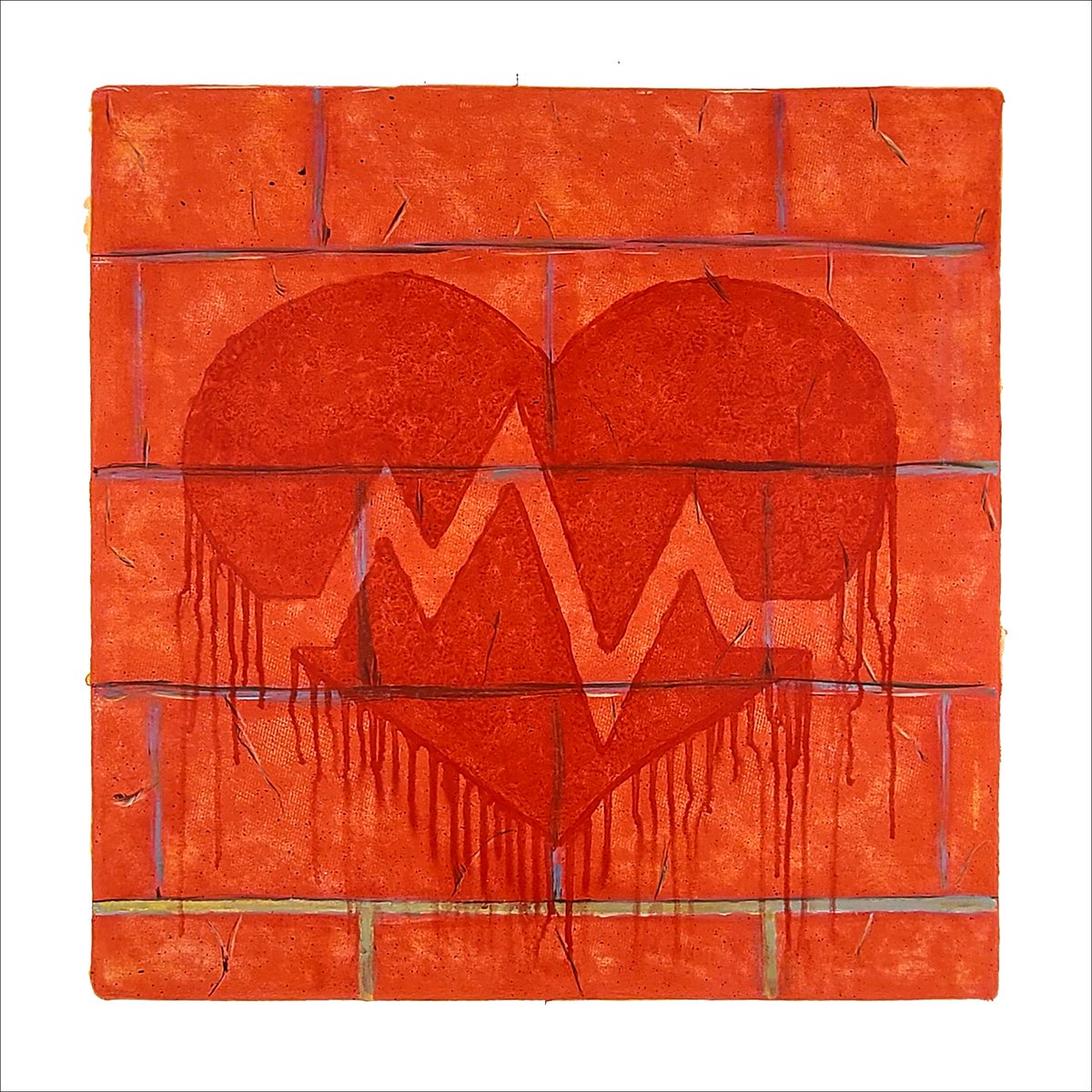 Cuore Sanguinante
January 2023
acrylic on canvas
Cento Cuori collection
30"W x 30"H (76.2cm x 76.2cm)

Compassion is not a problem.

raggio.art/products/cuore…

#painter #contemporarypainting #naivepainting #abstractpainting #fingerlakes #like #follow