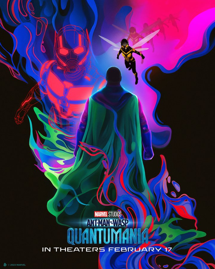 Creatieve posters van Ant-Man & the Wasp Quantumania