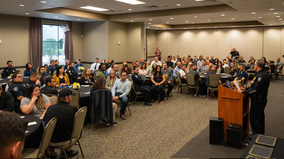 A wonderful event celebrating members of the Public Safety team! Congratulations to all of the award winners 👏