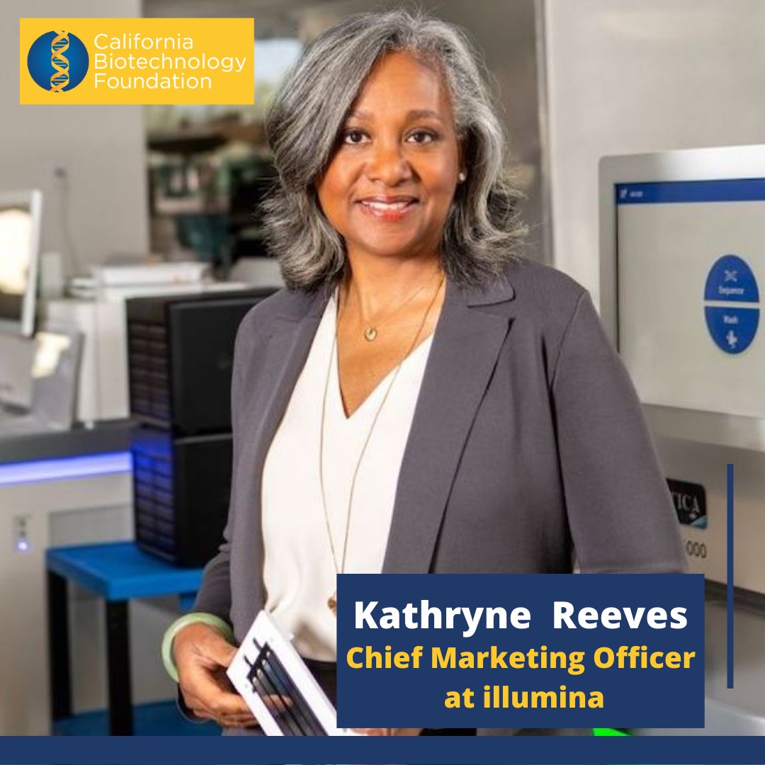 This #BlackHistoryMonth, we’d like to highlight @KG_Reeves, the CMO at <a href="/illumina/">Illumina</a> - a leading developer, manufacturer, and marketer of life science tools and integrated systems for large-scale analysis of genetic variation and function. Read her bio here: bit.ly/3jZ0rOd