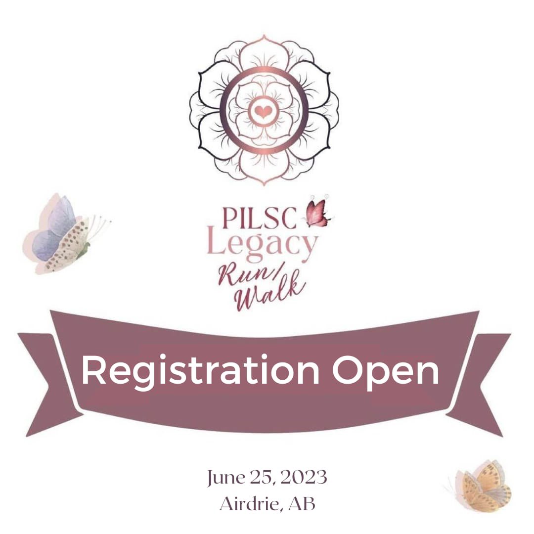 Registration for our 2nd annual PILSC Legacy Run/Walk is now OPEN!

Join us Sunday June 25, 2023 at Nose Creek Park in Airdrie Alberta (or virtually for those located outside Alberta). 

No one should have to walk this journey alone. 

pilsc.org/event/second-a…

#yycnow #yyc
