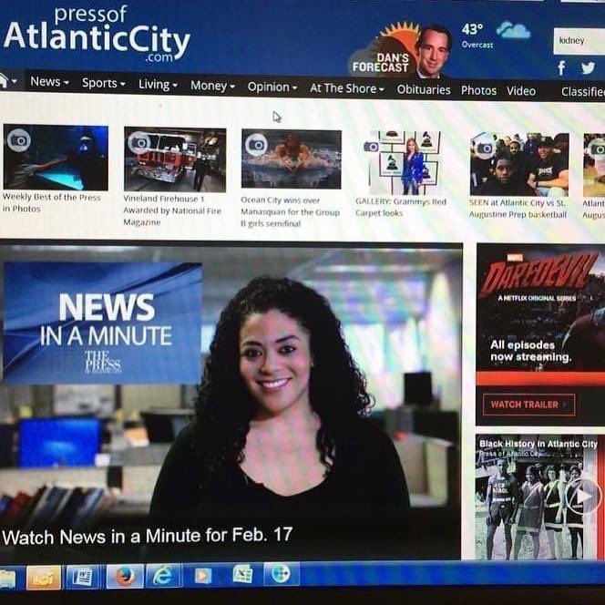 🤩 📺 🎥 💻 #FLASHBACKFRIDAY 🗣️ 

I am in my 7th year as a #lawenforcement #PublicInformationOfficer but here’s a throwback 😲 from 2016... 😯 when I was a  #journalist! 🤷🏽‍♀️📰🗞 I was a #beatreporter at the @ThePressofAC & reported on #policeandcrime in #SouthJersey ‼️👩🏽‍💻🚨 #PIO