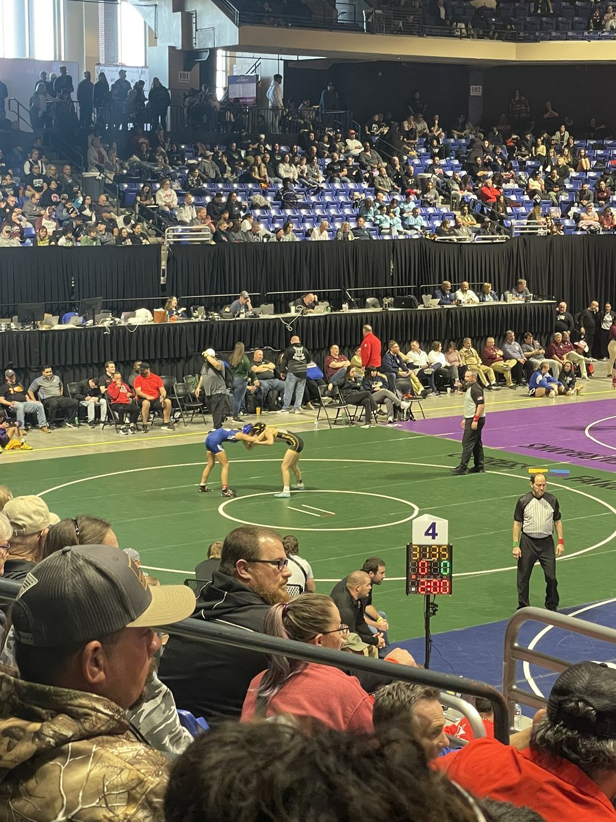What a year for this student-athlete! Decided to pick up wrestling going into her senior year and makes it to STATE! We are so proud of you, Bri!