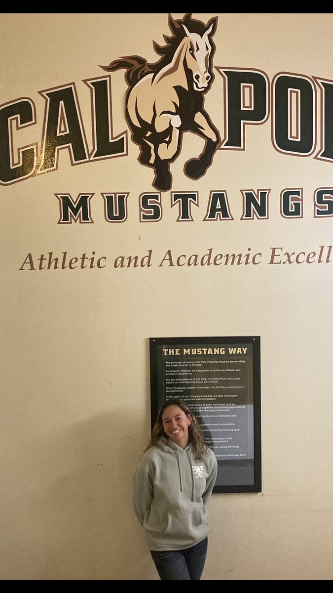 martinez_coach's tweet photo. Bella on her recruiting trip to Cal Poly (boo). Track coaches were really engaging and athletes even better. https://t.co/8LCF6q9tmN