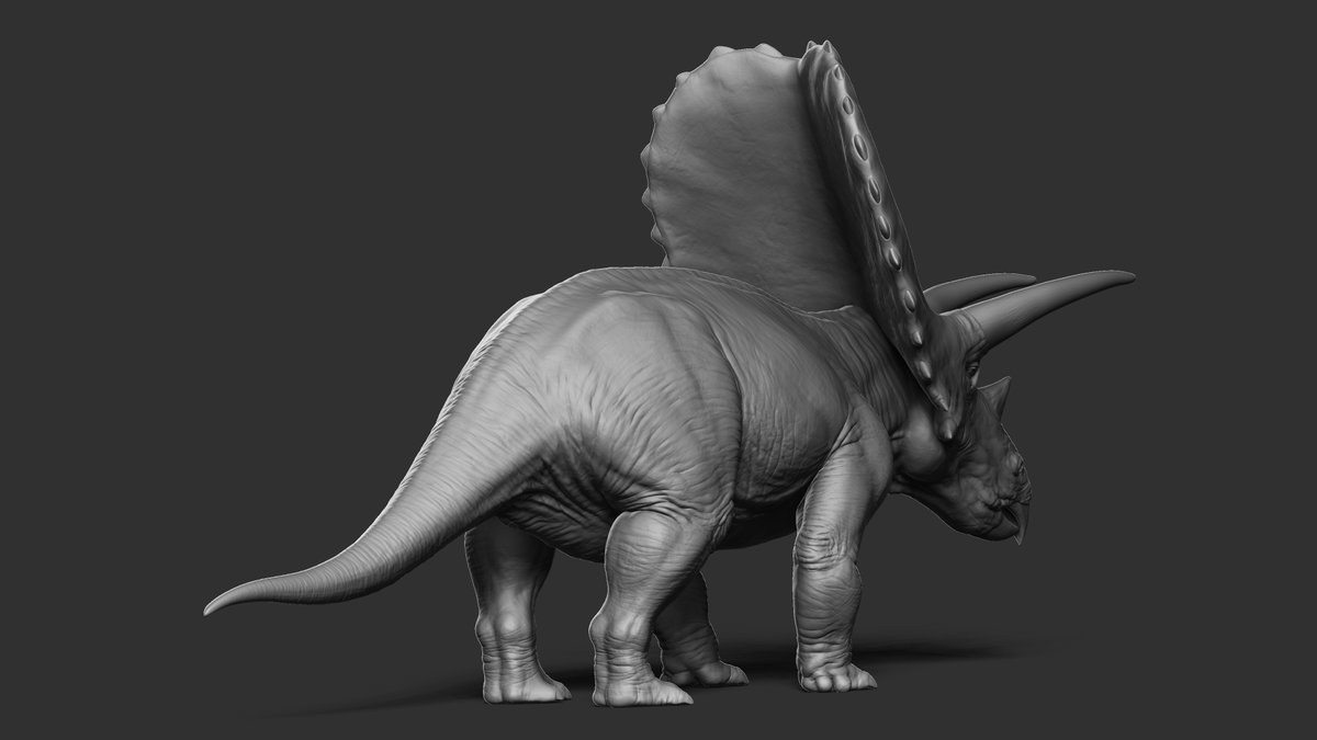 InstinctionGame's tweet photo. And now on to the scales…

Take a sneak peak at our WIP Torosaurus model.

What are you hoping to see next?

#instinction #screenshotsaturday #Torosaurus https://t.co/iN5MM5PZsy