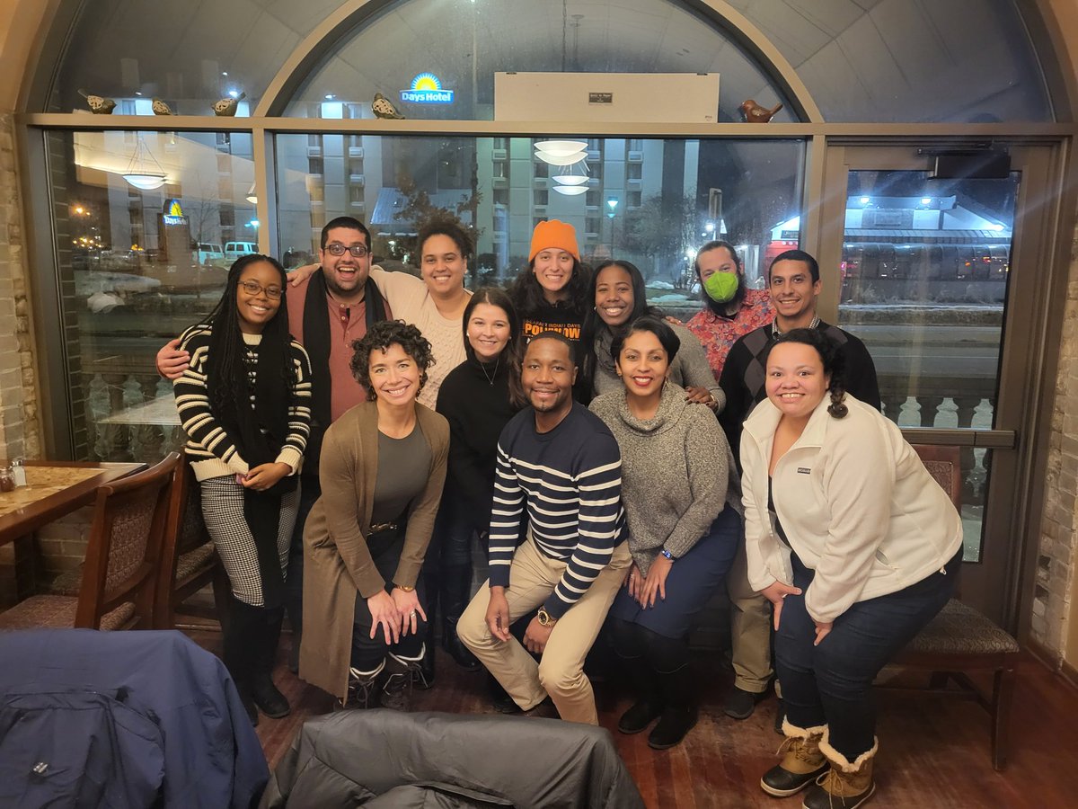 I'm truly having a wonderful time w/ my @DiversifyingCNS fellowship family here in Minneapolis! We are growing so much both personally & professionally! Also, we had the wonderful Dr. Maguerite Matthews (@PhDeez) join us!!! #NeuropsychTwitter