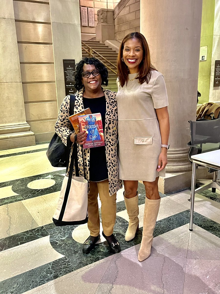patblackauthor1's tweet photo. Congratulations to @Sadeqasays on becoming a NY Times Bestselling author for her new novel, “The House of Eve!” I have it in hand and can’t wait to dive into it! https://t.co/csPyul1L98