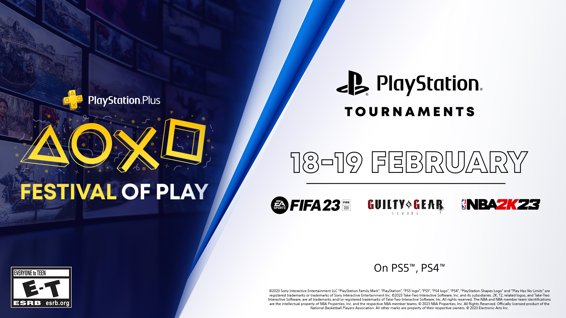 PlayStation on X: Festival of Play tournaments are live now