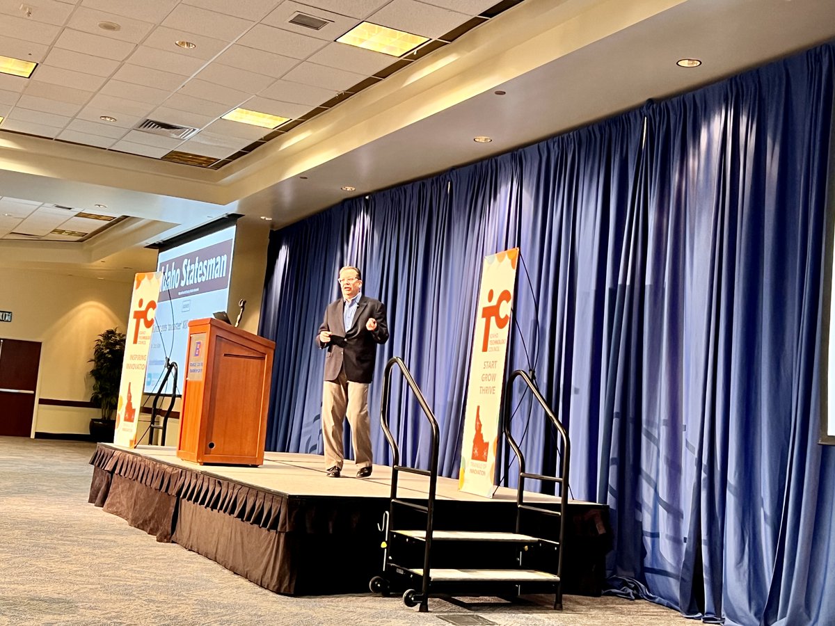 IDTechCouncil's tweet photo. DEVELOP.IDAHO certainly delivered! Phenomenal keynote speaker, and presenters from all over the technology ecosystem.
#developidaho #idahotech #technology #idaho #itc https://t.co/j59JUOMrAw