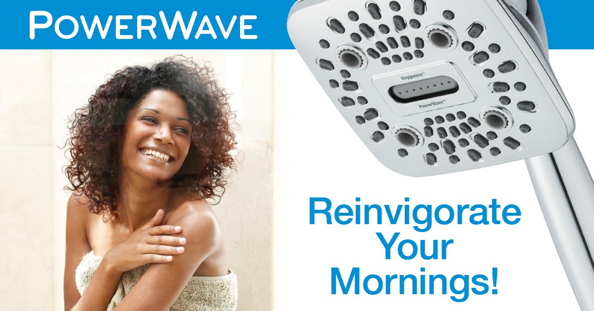 Oxygenics on Twitter "With the power and satisfaction of the PowerWave