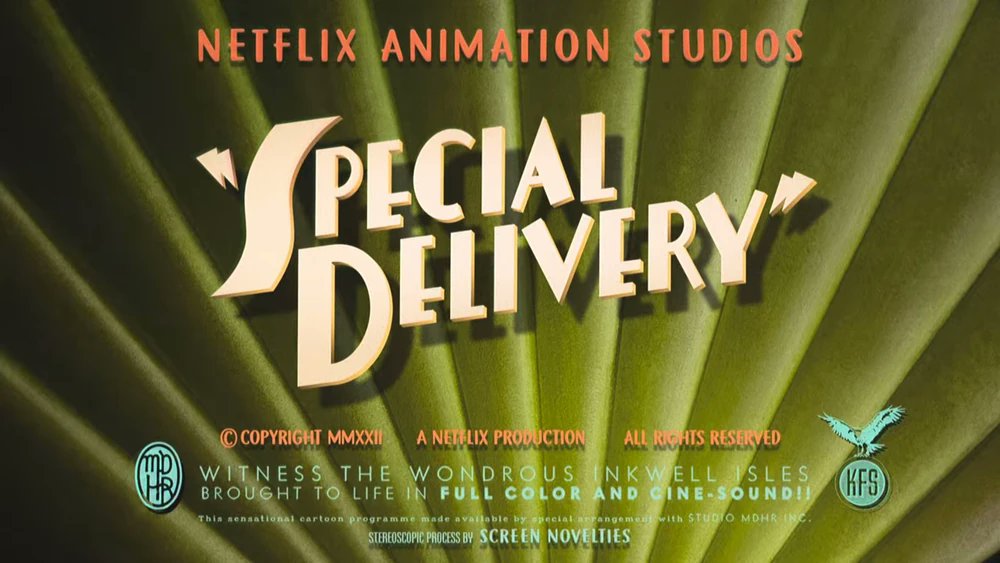 Trijosh1's tweet photo. It was a good episode. Just Cup, Mugs and Chalice on a wacky adventure delivering a package. 8/10 #Cuphead #TheCupheadShow #TCS #CupheadShow #TCS #SpecialDelivery #TheCupheadShowSeason3 #TCSS3
8/13 https://t.co/7rlDpCwoBp