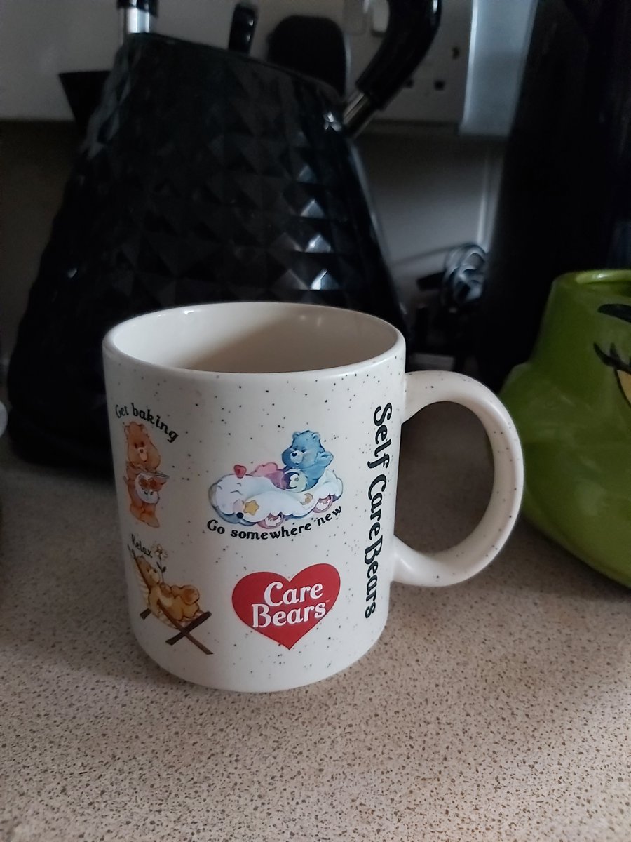 Yes it's a real care bear mug courtesy  of typo