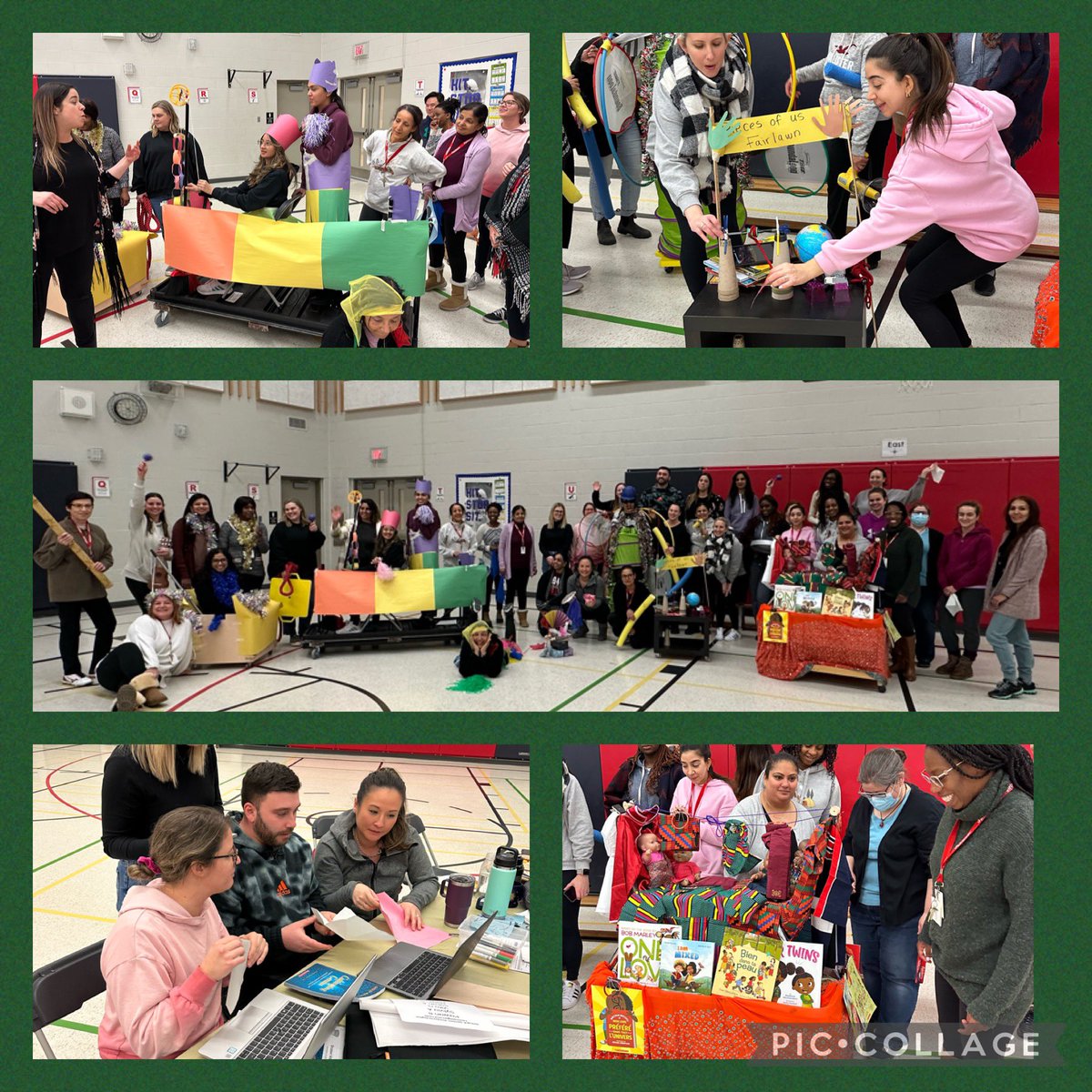 Todays PL brought @FairlawnPSPDSB educators 2gether INcommunity to ACTION integrative STEAM/EML challenges, responsive to Ss lived experiences & global histories #planningwithintention #STEM #EML #studentcentred @peel21st @PeelSchools @Stephen4Equity