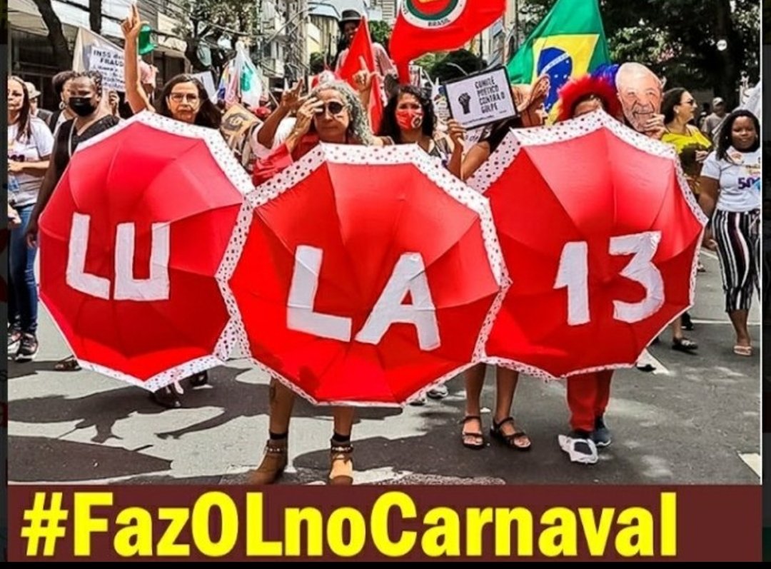 SDV, juntos somos mais fortes 🚩

<a href="/quantico_raiz/">Quântico Raiz 🚩SDV🚩🇾🇪</a>
<a href="/Manovalter2/">ManoValter</a>
@Vanderl30432346
<a href="/WilmarPetista/">Wilmar</a>
<a href="/Dwell2/">Daniel Junior 🇧🇷</a>
<a href="/AngelinaTavell1/">Angelina Tavella</a>
<a href="/NobreJorge2/">Nobre Jorge</a>
<a href="/AndreaCastroPT/">Andréa Castro</a>
@Tweetando12
<a href="/Rogeriononatosa/">Rogério Santos 🚩🚩🩵🤍</a>
<a href="/pinho_ray/">Ray Pinho ☻</a>
<a href="/profdjferreira/">PROF DJALMA GONÇALVES FERREIRA</a>
<a href="/DELEZIEL/">Eli</a>
<a href="/Mano1Ju/">JuMano1</a> 
<a href="/LadyCasannova/">🚩Esquerda sempre🚩</a>
<a href="/Welcione13/">Welcione Oliveira - Sigo todos de volta🚩🚩🚩</a>

#FazOLnoCarnaval