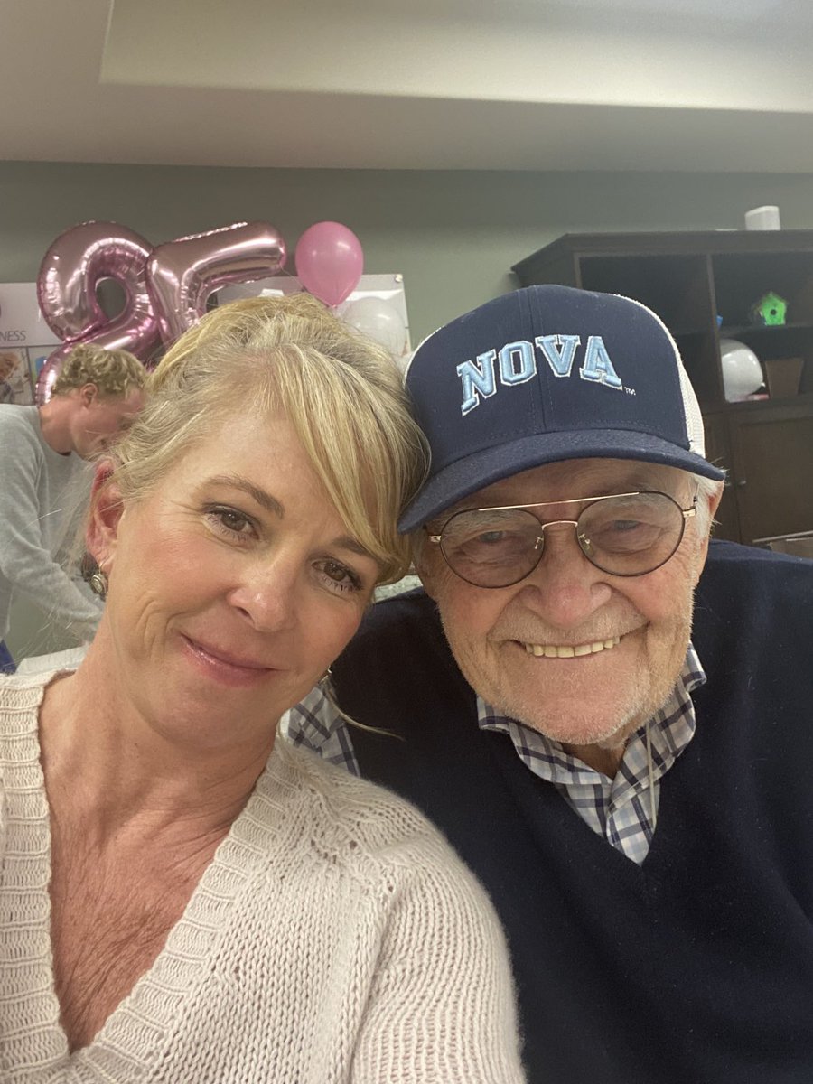 Liz Ann Sonders on Twitter "Me and my dad ralph (turning 93 in June) on my mom’s 85th"