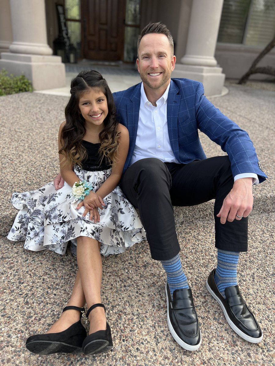 vanderpoolAZ's tweet photo. #daddydaughter dance 2023! What are the odds that I only hear @taylorswift13 and @MileyCyrus one time tonight? 🤣Absolutley thrilled to take this beautiful young lady out for the evening. @dadoutloud1 #girldad #DaddyDaughterfun https://t.co/Od8JbYipWV