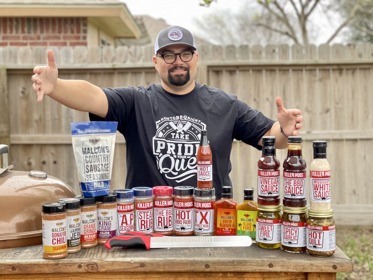 GulfCoastSmoke's tweet photo. Gulf Coast Smoke X @HowToBBQRight 

We’re excited to announce that we have teamed up with How To BBQ Right and Killer Hogs to bring you DELICIOUS recipes ALL YEAR LONG! 

If we aren’t using our own products, Killer Hogs is our go-to!

#howtobbqright #gulfcoastsmoke #killerhogs https://t.co/HPq3jVjWyo