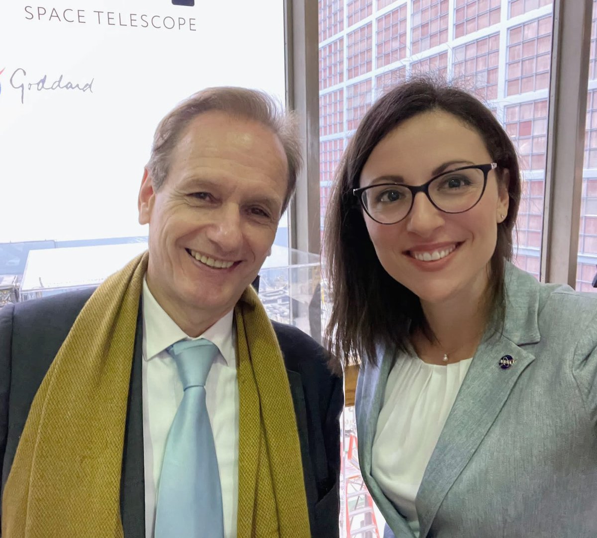 Gioia Rau, a great Italian astrophysicist, at NASA's Goddard Space Flight Center, where she works on exoplanets and cold stars. I was very pleased to interview her: energy, enthusiasm, passion Please, don’t miss this story. Tv7, Rai Uno, 10th of March <a href="/GioiaRau/">Dr. Gioia Rau</a> <a href="/NASAGoddard/">NASA Goddard</a>