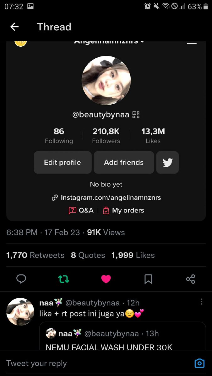 dyaaajaa's tweet photo. @beautybynaa Mau naa 🤲 https://t.co/ZghudvE9ej