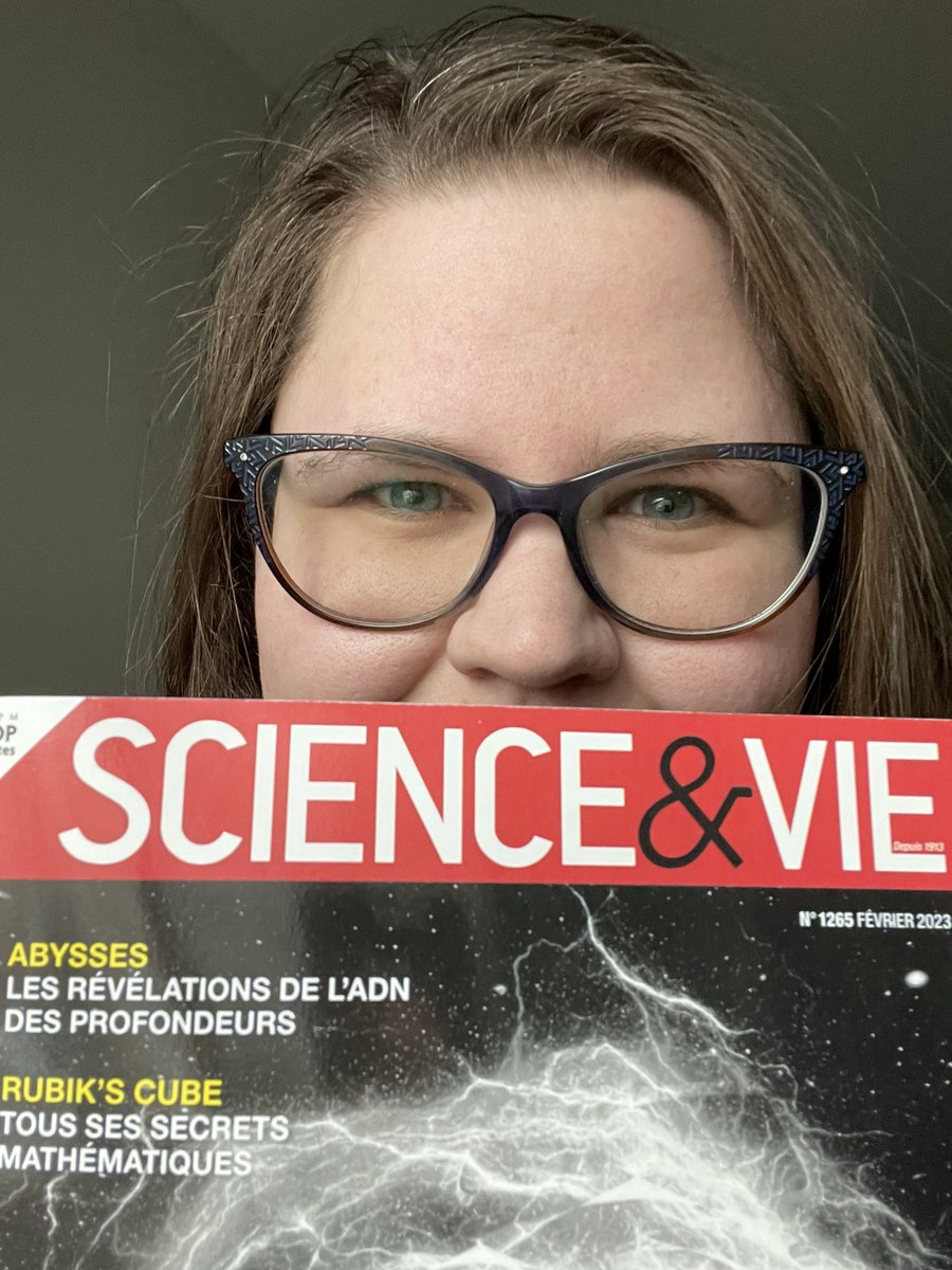 In December, I had the opportunity to chat with the incredible @charlottemaugr about the #RubiksCube and #GroupTheory. The article is now out on the February edition of @science_et_vie - page 88! #Mathematics #AppliedMathematics