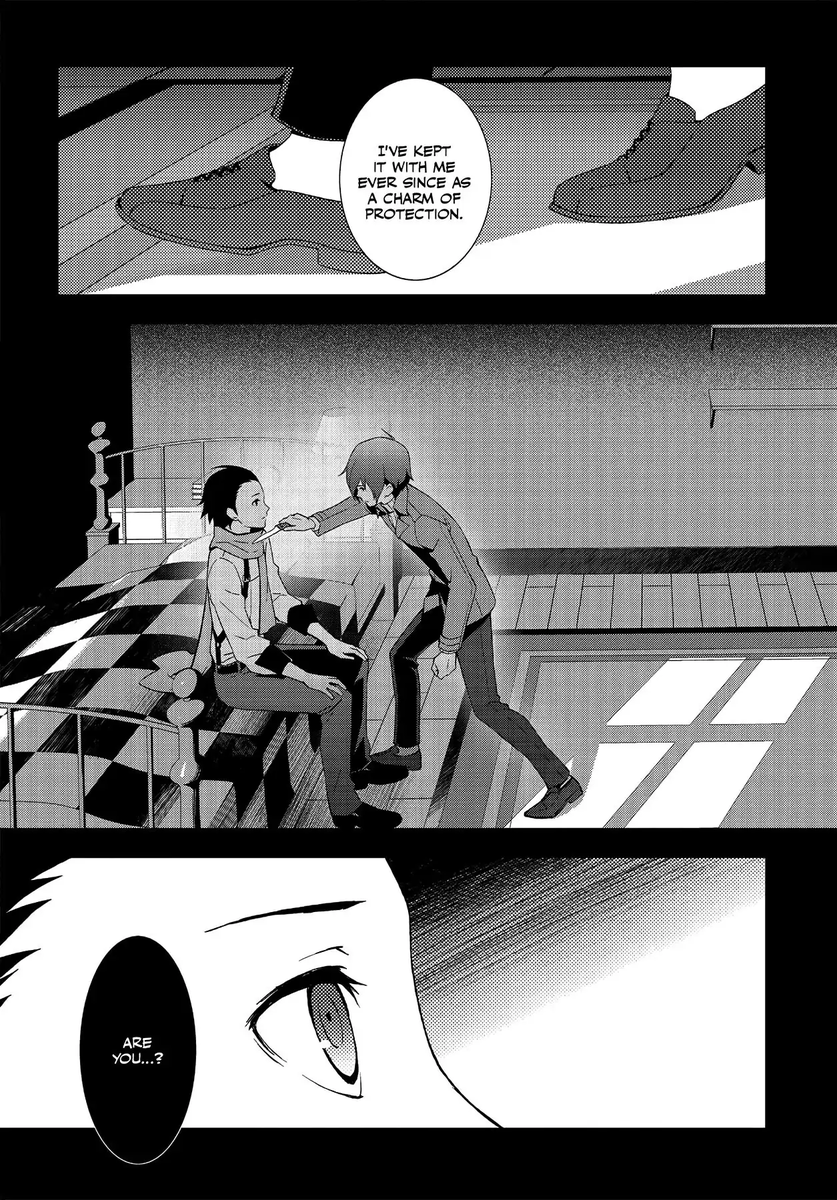 soupsizedocean's tweet photo. p3 spoilers but this is your regularly scheduled reminder that the way that the p3 manga adapted the new year's eve scene is so good it's deranged, insane and unbelievable. https://t.co/V9VYuI5VwO