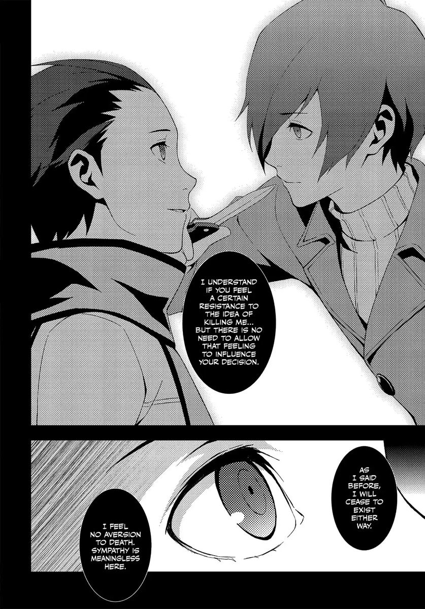 soupsizedocean's tweet photo. p3 spoilers but this is your regularly scheduled reminder that the way that the p3 manga adapted the new year's eve scene is so good it's deranged, insane and unbelievable. https://t.co/V9VYuI5VwO