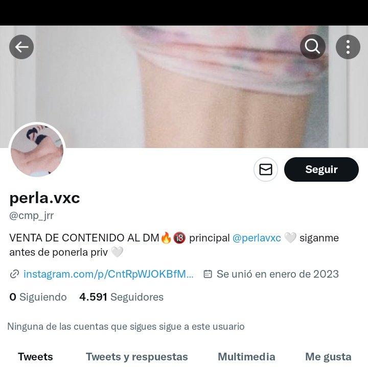 EXPONIENDO CUENTAS NSFW on Twitter: "Le suspendieron la cuenta, y ahora