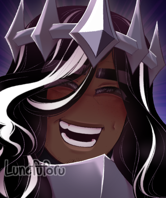 'Ahahahaha! Hit the nail on the head! With a hammer! Did you all get it?'

I love him so much he is everything to me 🥺💜
#cookierunkingdom #darkcacaocookie