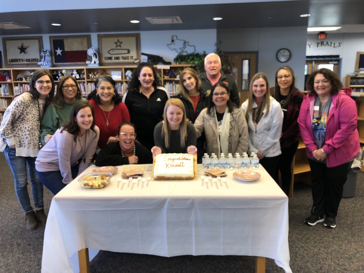 Great day of learning with our PreK teachers. We also got to celebrate our sweet bride-to-be Kendall.