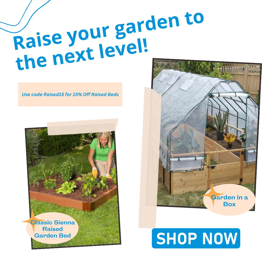 GreenhouseMega's tweet photo. Now is the time to buy those raised beds you've been dreaming about and get 15% off now thru 2/24/23.#growingwithgms #raisedbeds #raisebedgardening #raisebedgarden #gardeninabox #greenhouselife #veggies #gardening #gardenlife #vegetablegardening #urbangardening https://t.co/LQBpjQd9eS