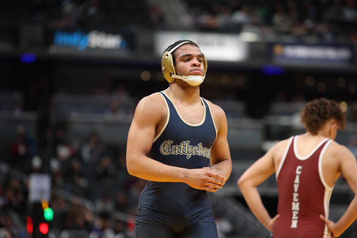 Let’s go!!! <a href="/ChsSwamp/">Cathedral Wrestling</a> freshman Kyle Harden advances in the state finals! ☘️☘️☘️☘️ <a href="/GoCathedral/">Cathedral HS</a> <a href="/gochsathletics/">Cathedral Athletics</a> <a href="/tigrreapr56/">Kenny Harden</a>