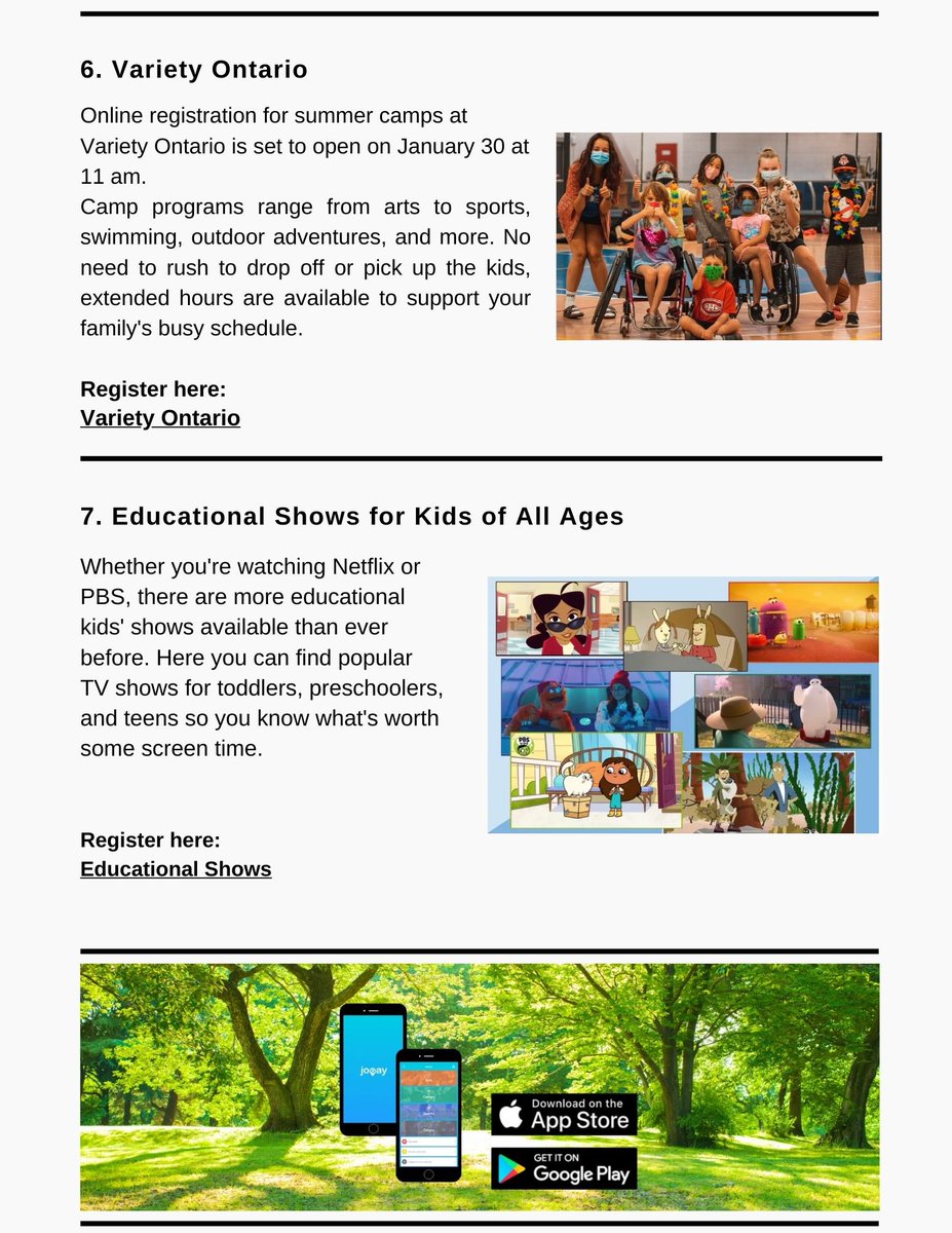 Are you looking for adoptive programs and useful resources?🧐

Check out our Jooay monthly newsletter for February 2023!
Learn about upcoming activities to register for, as well as other Jooay app and community updates!😍