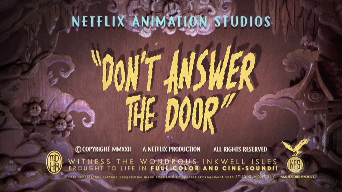 Trijosh1's tweet photo. I like how Cuphead and Mugman refuse to open the door thinking it's Baby Bottle, but it was Elder Kettle's prank. Overall glad to see @MiliziaCristina and BB return. 8/10 #Cuphead #TheCupheadShow #TheCupheadShowSeason3 #TCSS3 #DontAnswerTheDoor #BabyBottle #CupheadShow
3/13 https://t.co/gPjYe5xEX2