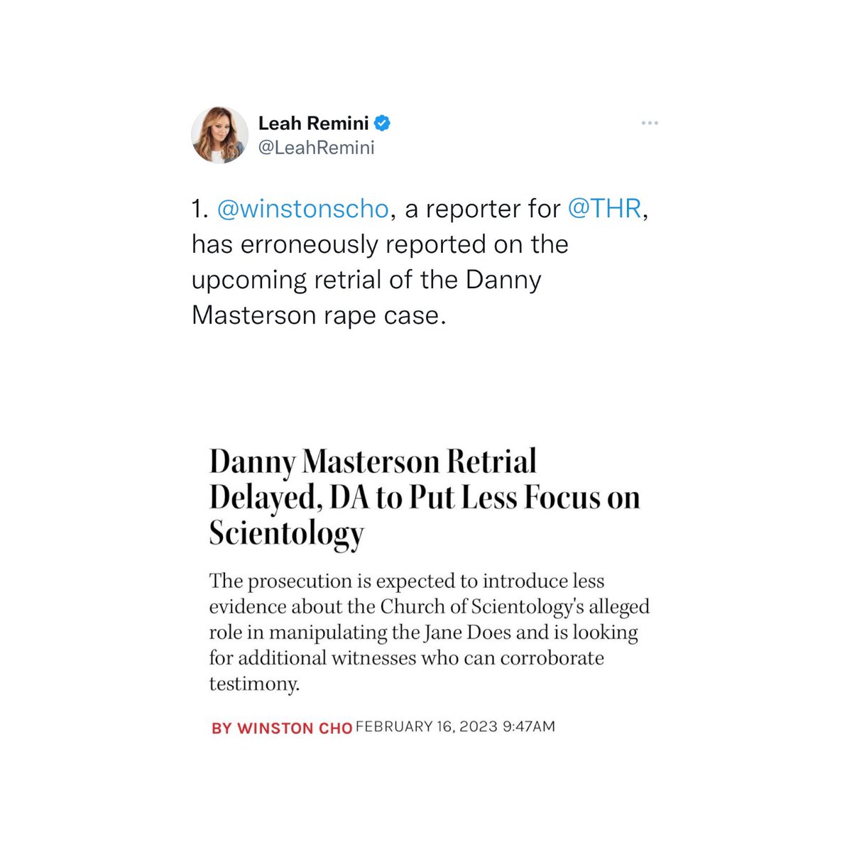 Leah Remini on Twitter: 