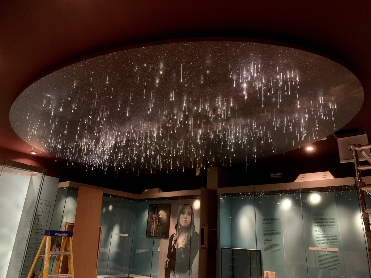 OMG it’s full of stars! Not 2001 but 2023: new Lee Kai Hung Chinese Culture Gallery opens to the public @mcrmuseum part of <a href="/OfficialUoM/">The University of Manchester</a> with support of <a href="/UoMChina/">Manchester China Institute</a> Saturday 18th February. Looking forward to seeing visitors back in the galleries after our hello future redevelopment.