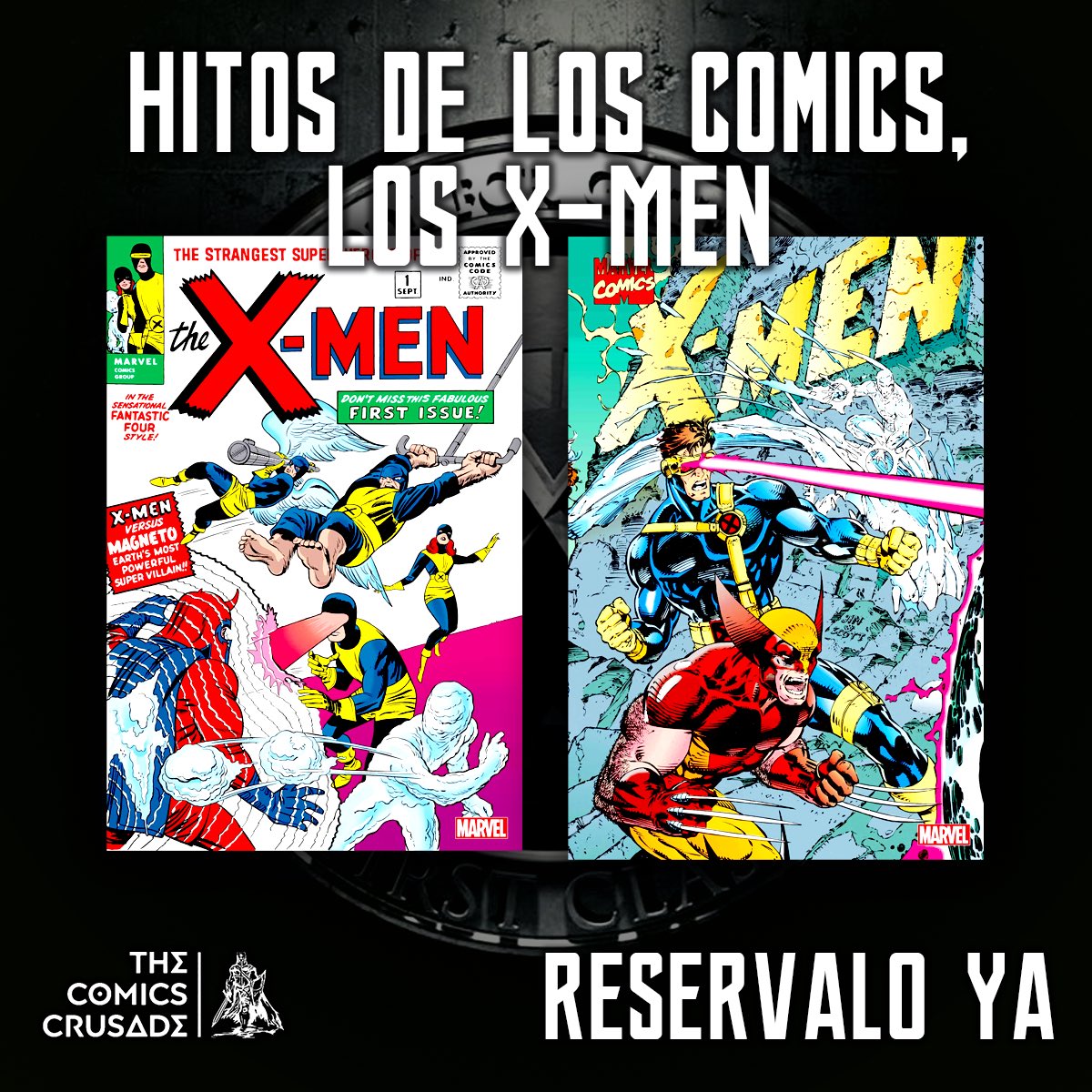 ComicsCrusade's tweet photo. ¡Revive los hitos de los X-Men en 2 ediciones facsímil!
🔥¡X-MEN de 1963 y X-MEN de 1991! 🔥 

        💥¡Lo Mejor De @Marvel!💥

📚 X-MEN (1963) #1 FACSIMILE EDITION
📚 X-MEN (1991) #1 FACSIMILE EDITION GATEFOLD

🌟Consíguelos desde S/20.00 c/u
🌟Reservalos desde S/10.00 al MD📬 https://t.co/RHAXBprzaQ