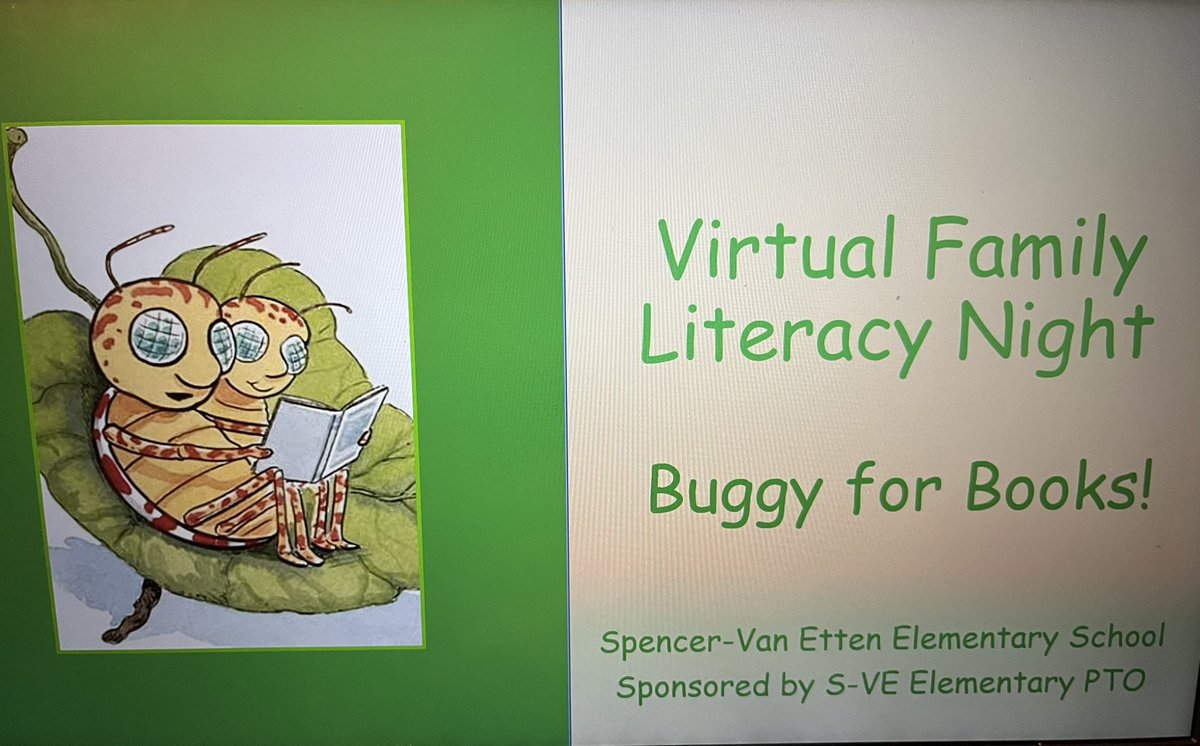 NDeLaney83's tweet photo. Always love kicking off our winter break with Virtual Family Literacy Night. Thank you to all the S-VE staff who read and led wonderful activities, the S-VE Elementary PTO for sponsoring the event and of course, to all the families who participated. 💜📚#SVEPantherPride https://t.co/fXoDxfC2iT