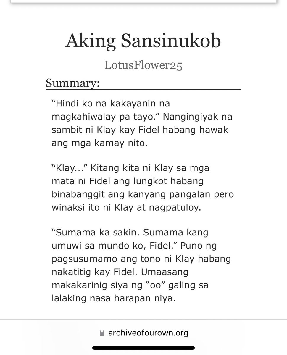 Ligaya0412's tweet photo. #FiLay fic based on last night's preview na naging portal 2.0 scene na ewan. I incorporated some of my old writings sa linyahan nila hahaha nasaktan na pala ako noong mga 2020 char
Link: https://t.co/PIyDpbopB9
#MariaClaraAtIbarra #MCISanibPuwersa
#FilayAU https://t.co/sXiuDPWKPB