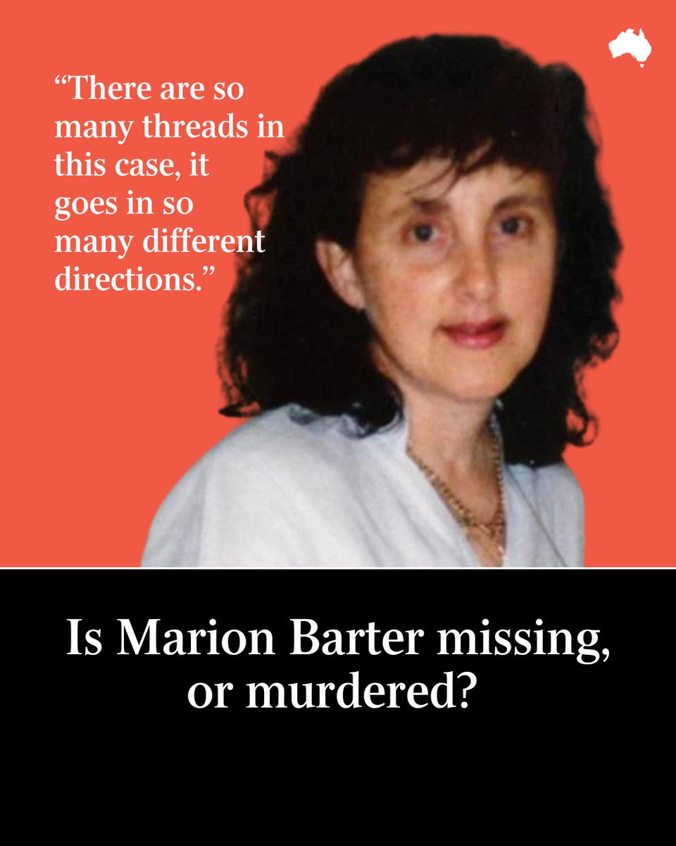 The baffling case of Queensland schoolteacher Marion Barter and her true links to the shadowy Ric Blum has more twists and turns than a Poirot mystery: bit.ly/3xzsWoW