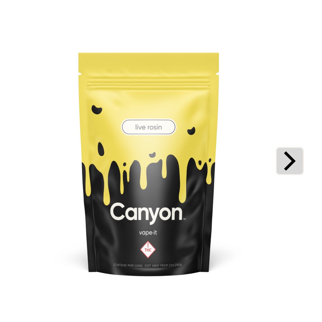 its_canyon's tweet photo. Track your terps with Canyon’s new Terp Tracker QR code link to your terpene breakdown- [located on the back of each package] Our live rosin edibles and vapes are created to compliment the terpenes that make up the main ingredient- the live rosin https://t.co/cfEqh5hz0H
