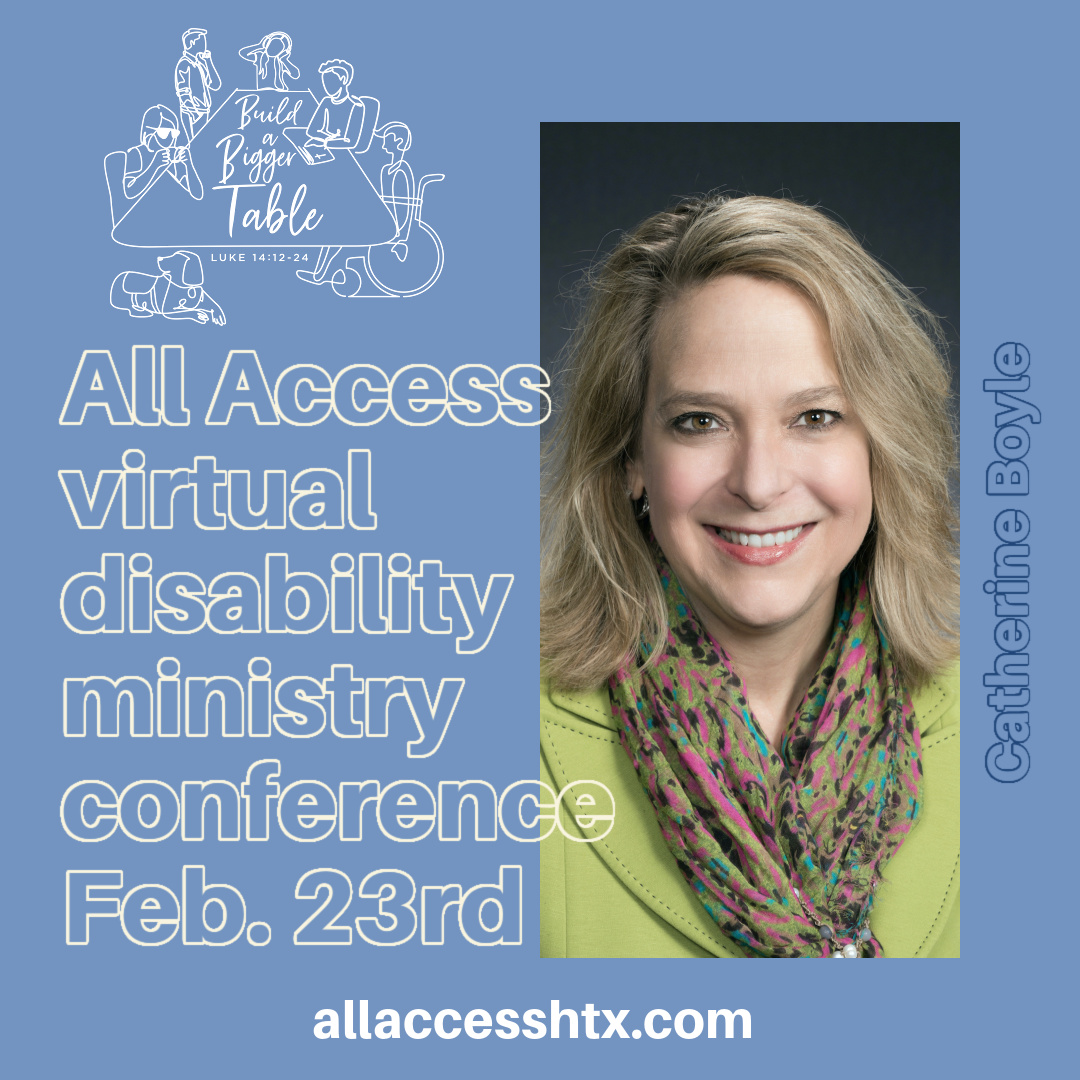 KeyMinistry's tweet photo. Tickets are on sale now for the All Access conference! Beth, Catherine, and Dr. Grcevich will all be breakout speakers.
Use the code "KeyAllAccess" for $20 off your ticket price!
https://t.co/H479CIpsVb
#disabilitymin #Inclusion #specialneedsministry #mentalhealthmin #allaccess https://t.co/LQIYs0I7sx