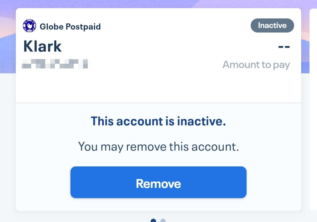Oi @talk2GLOBE bakit inactive acvt na to sa GlobeOne ko?