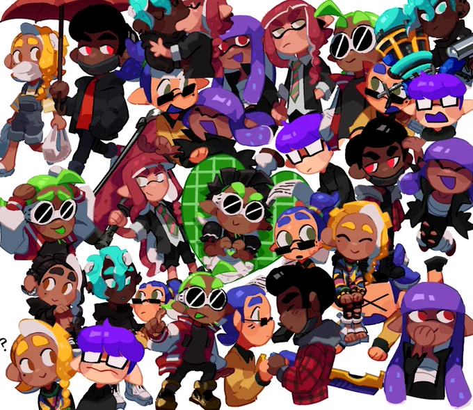 i make oc stickers!!#Splatoon3 #スプラトゥーン3 