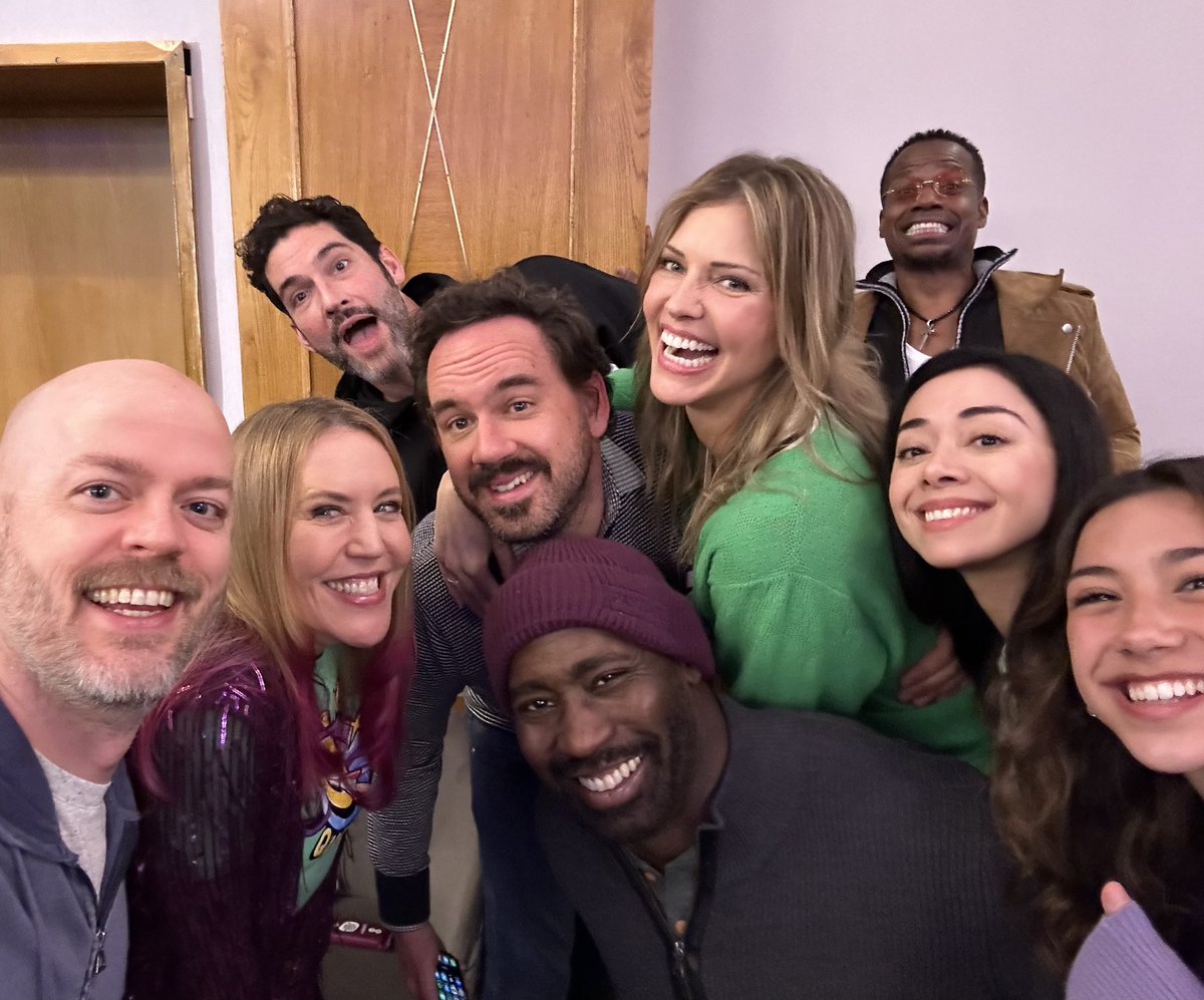 Finally here!!  Lux 2… 4 years in the making. Loving every minute! #LuciferNetflix #Lux2  😈❤️