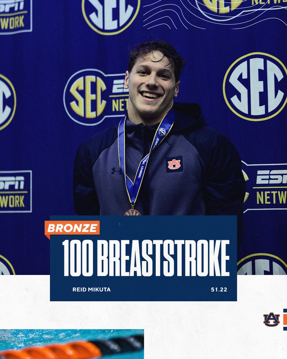 Auburn Swim & Dive on Twitter "🥉🥉🥉 WarEagle"