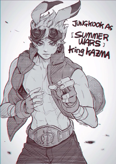 #JUNGKOOK 
🥊King Kazma koo🥊🐰🥊 