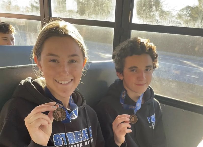 Good luck to Brady McKenna and Bridget McGrath as they compete in NJSIAA Group 3 Championships tomorrow in Toms River!