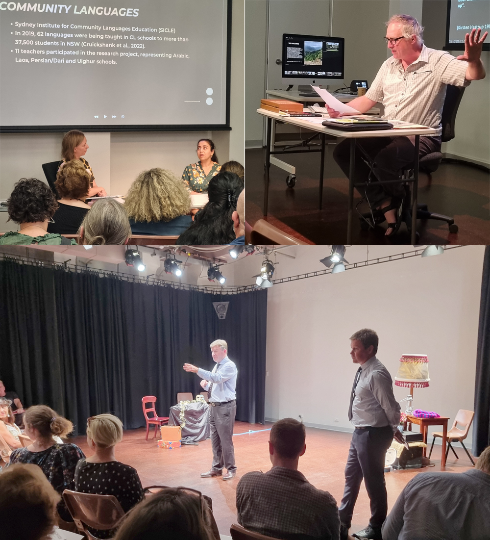Research-Based Theatre Symposium: #ethnography #pedagogy #PracticeAsResearch #verbatim #communicatin #community #TeachingAndLearning #AppliedTheatre #archives #interdisciplinary - we've got it all going on. Thank you to our extraordinary presenters and collaborators!